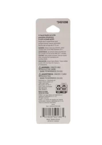 9mm Carbon Steel Utility Razor Blade 5-Pack P580314