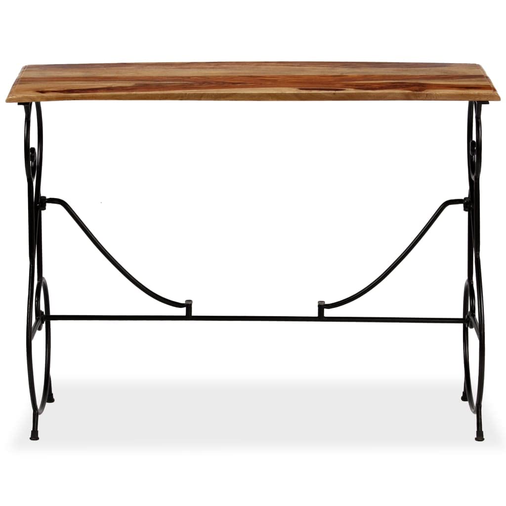 Solid Sheesham Wood Console Table X9659
