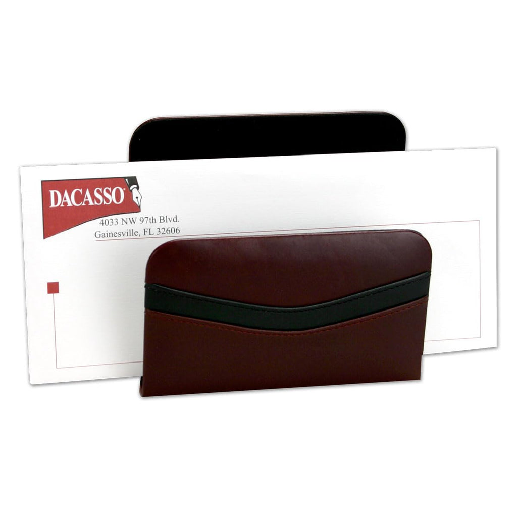 Burgundy Leather 8-Piece Desk Set Q26507