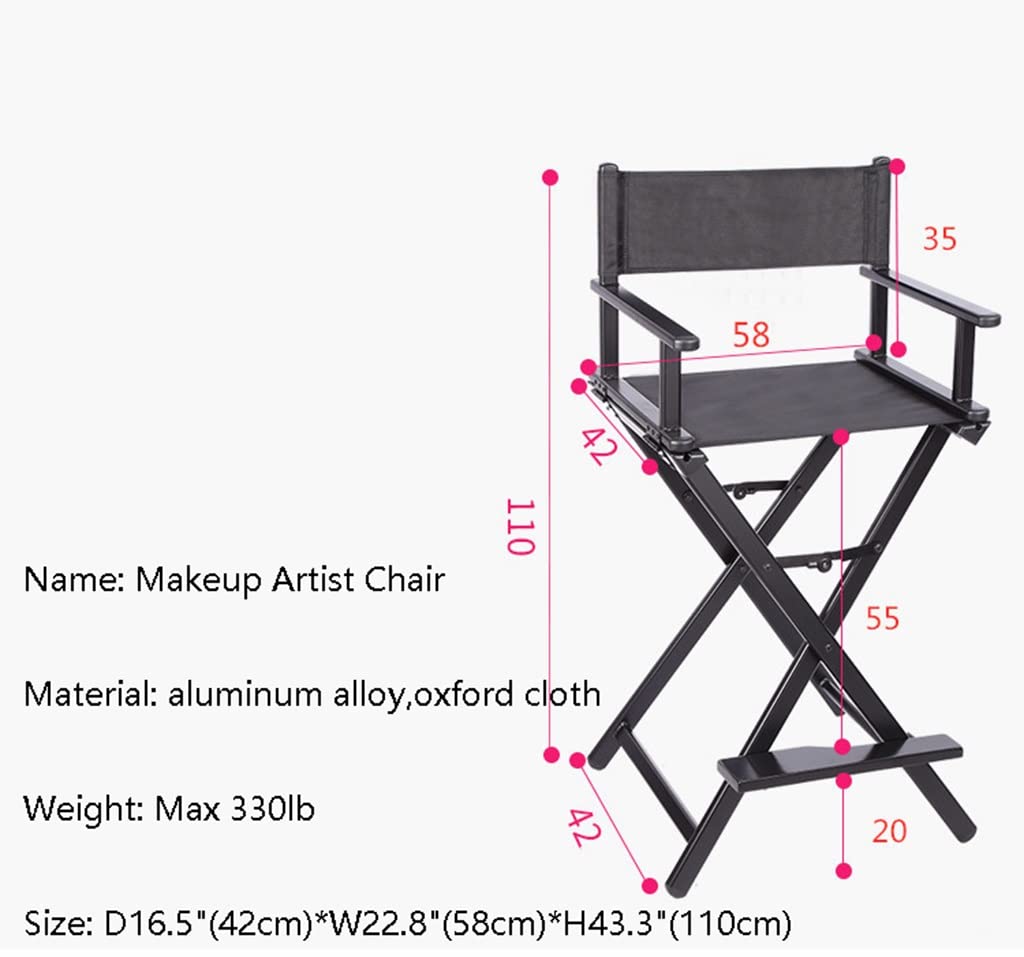 Portable Aluminum Folding Chair with Footrest G13236