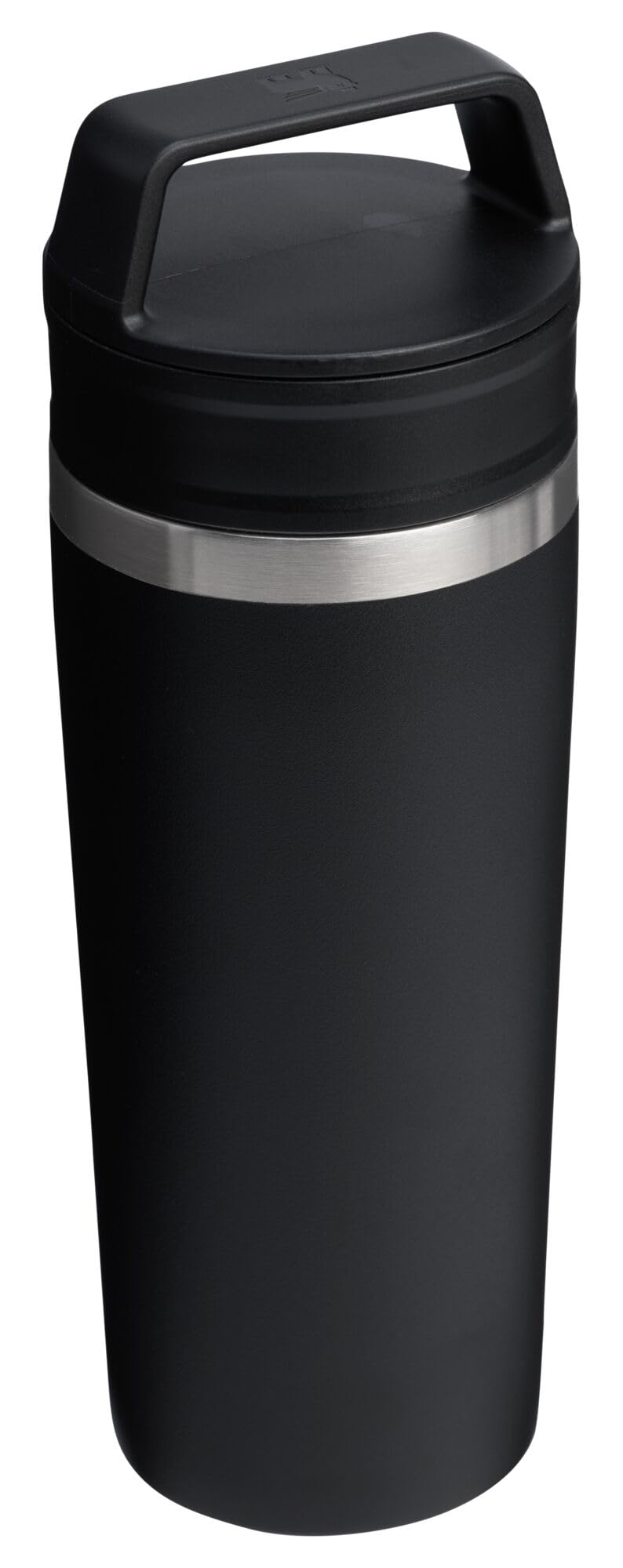 16 oz Black Travel Mug J377