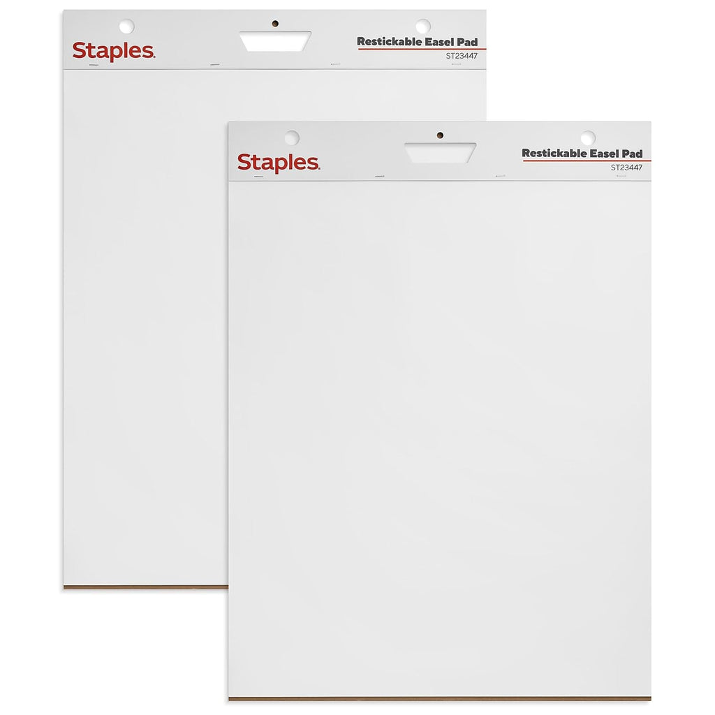 Easel Pad 25x30 Inch 30 Sheets 2-Pack O678011