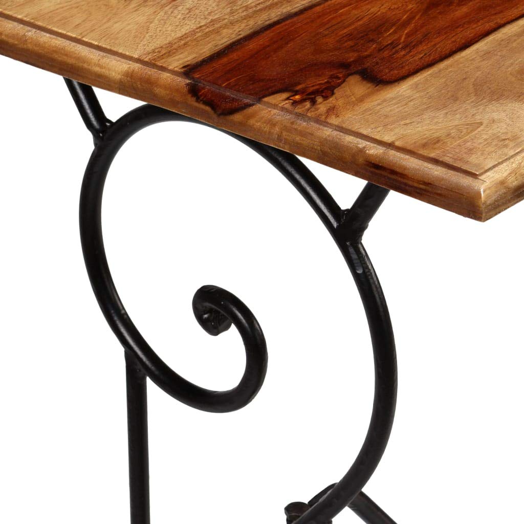 Solid Sheesham Wood Console Table X9659