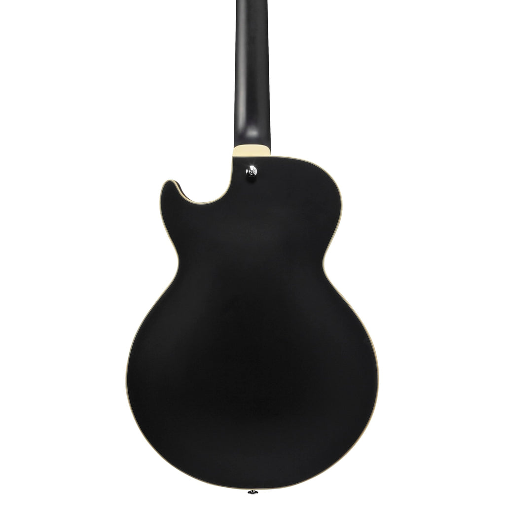 Black Flat Semi-hollow Bass Guitar Y399
