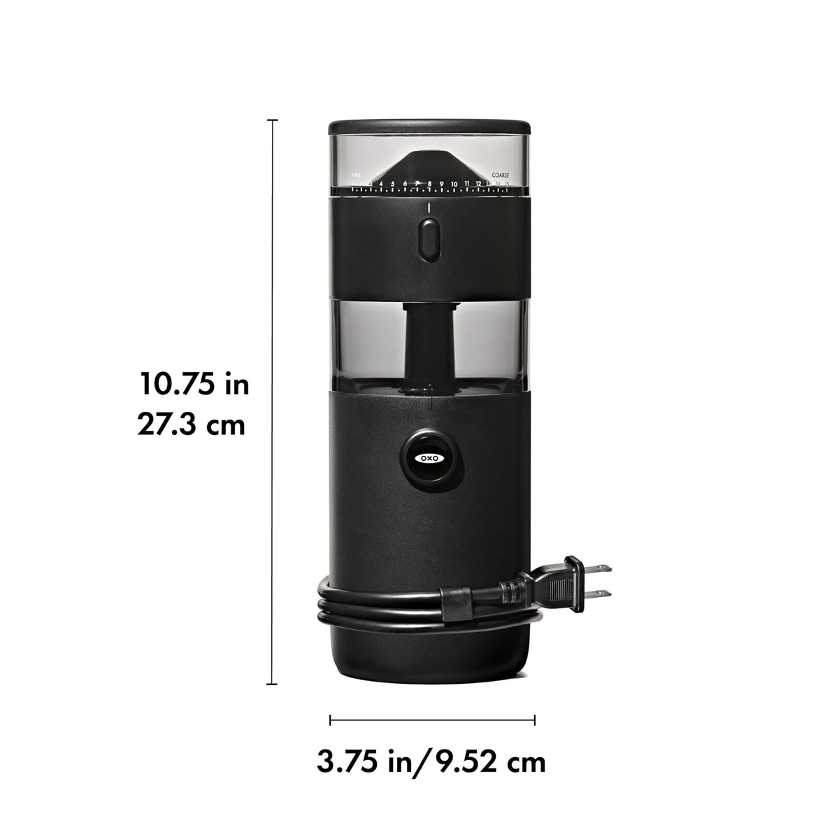 Compact Conical Burr Electric Coffee Grinder D276