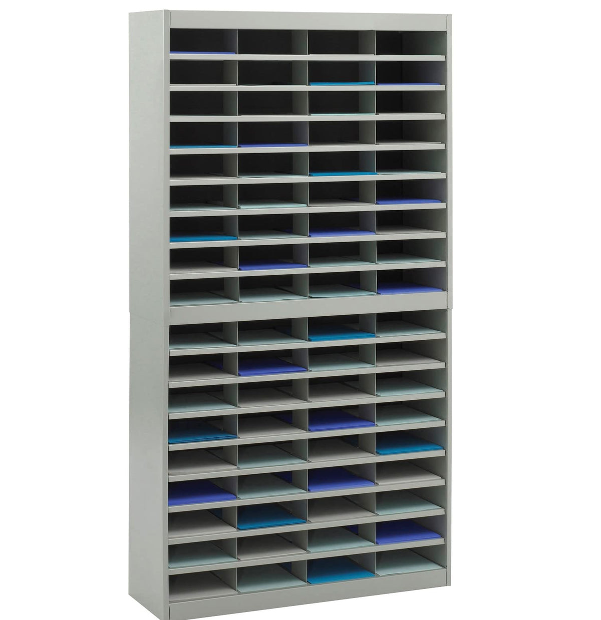 72 Compartment Steel Paper Organizer R43246