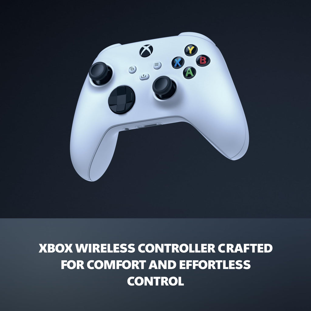 Robot White 512GB SSD All Digital Gaming Console with Wireless Controller F530047