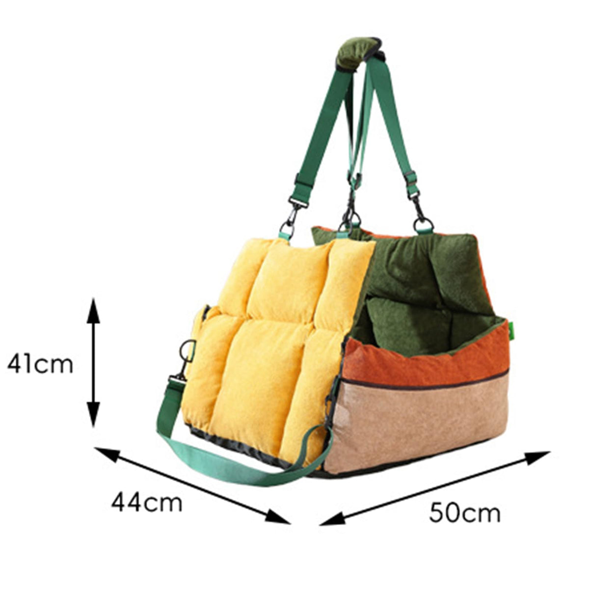 2-in-1 Elevated Dog Car Seat K4797