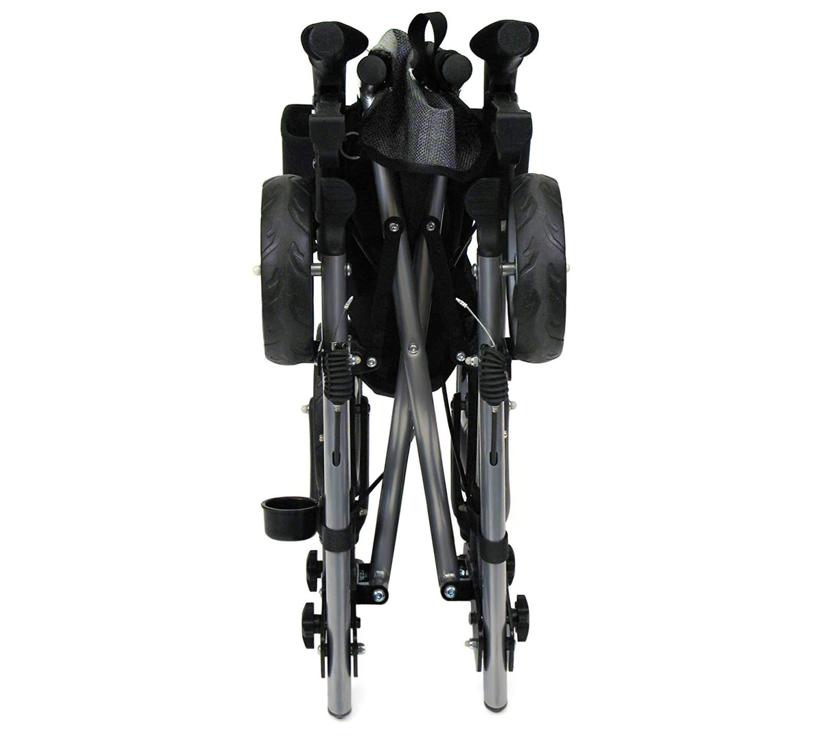 Adjustable Rollator with Seat and Backrest F695