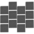 Black Natural Stone Coasters Set Q9439