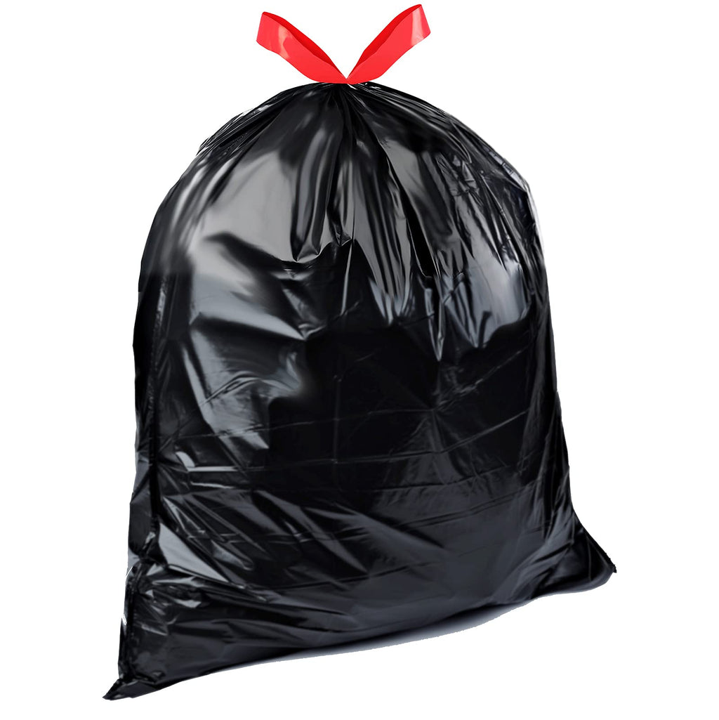 Multipurpose Drawstring Trash Bags, 30 Gallon, Tear Resistant, 50 Count J13823