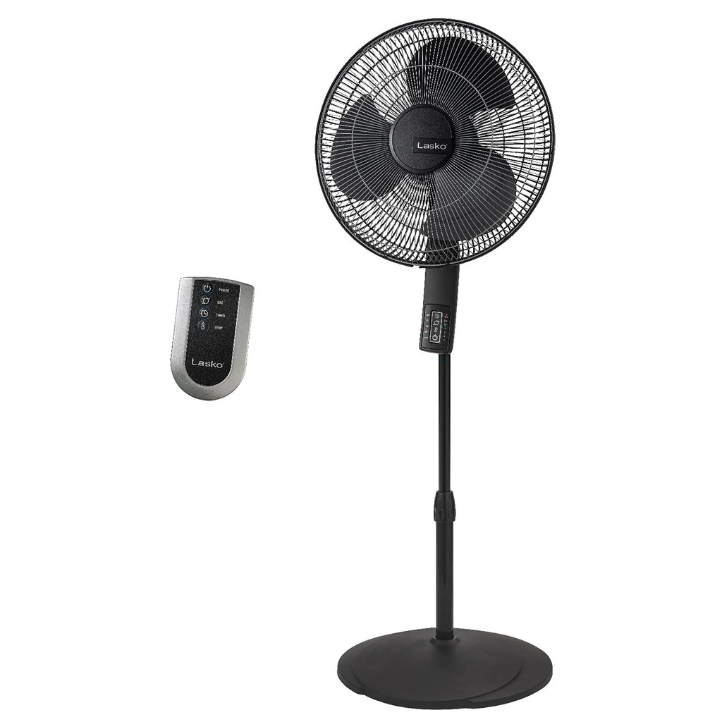 Oscillating Pedestal Fan 16" Black M884