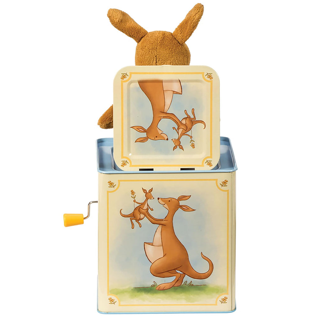 Jack in Box Kangaroo Pop-Up Music Toy with Finger Puppet S5010