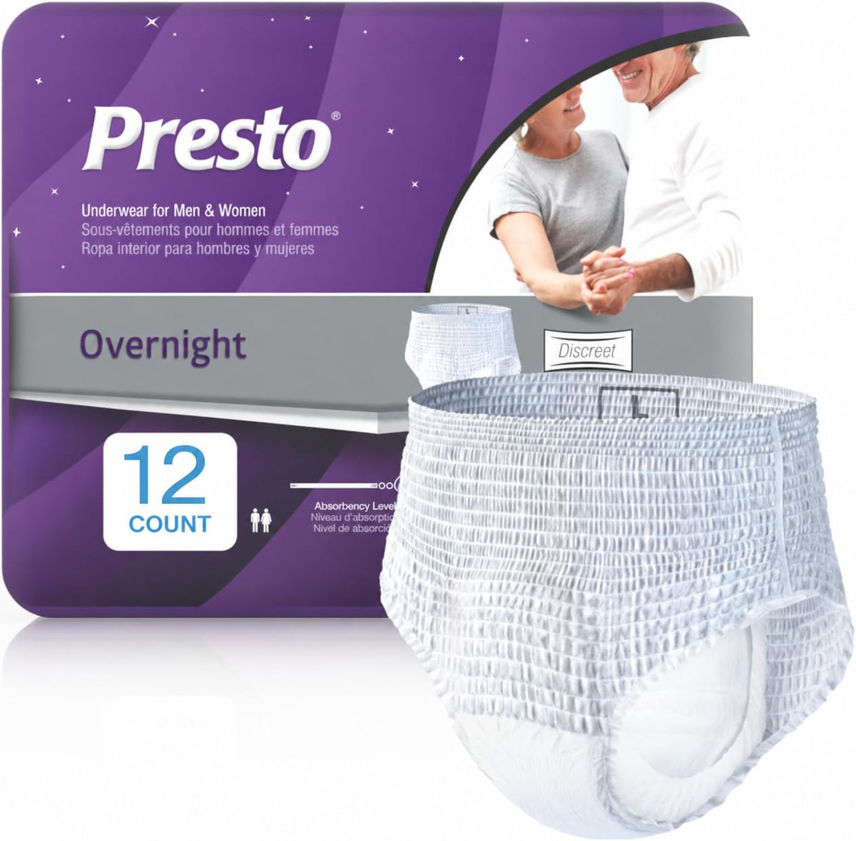 X-Large Incontinence Underwear 12 ct G7952