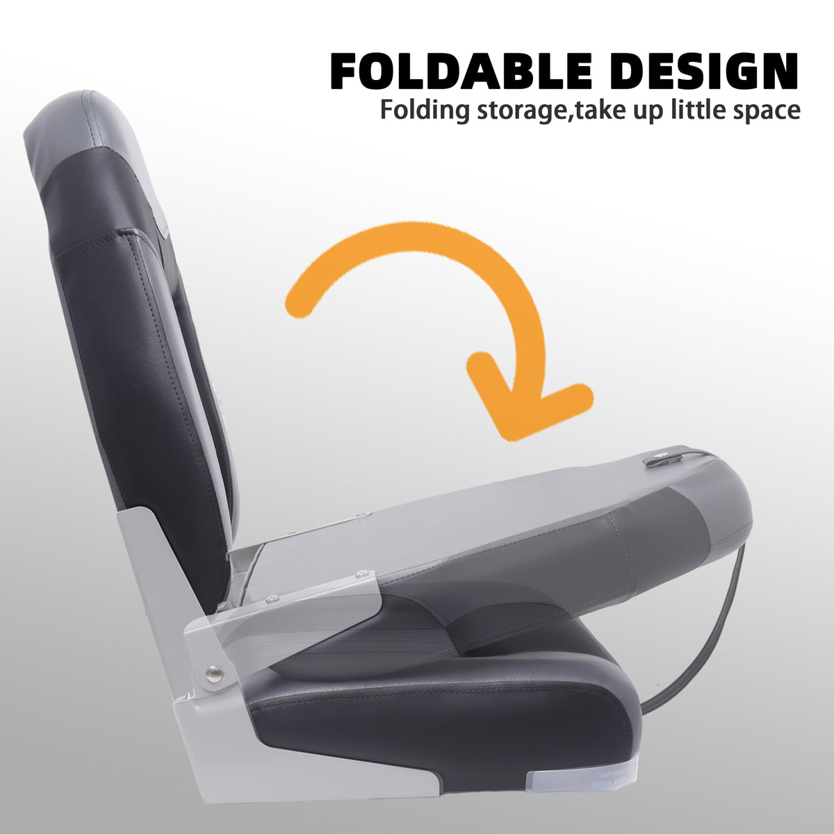 Folding High Back Boat Seats 2 Pack Y8093
