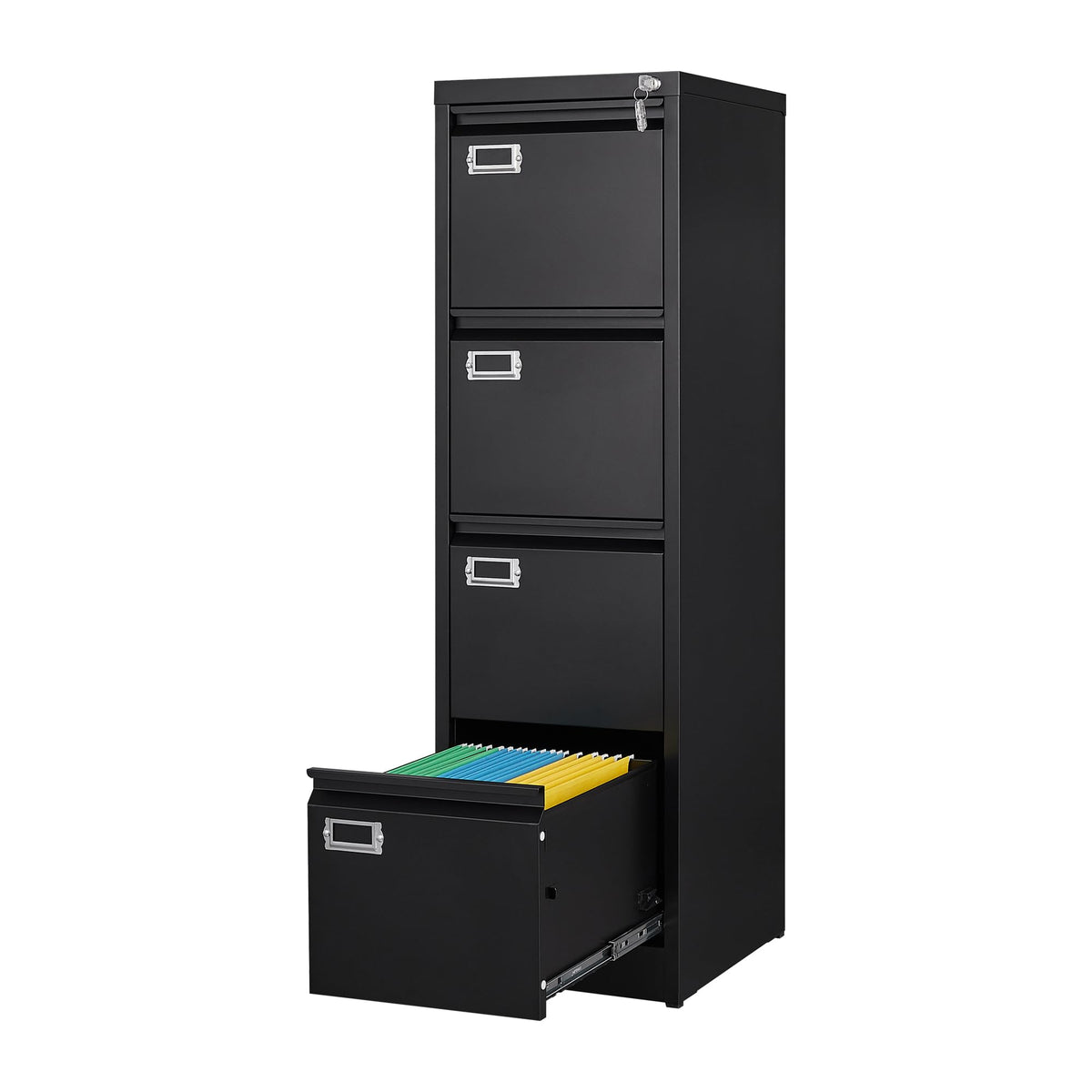4 Drawer Metal File Cabinet with Lock I581