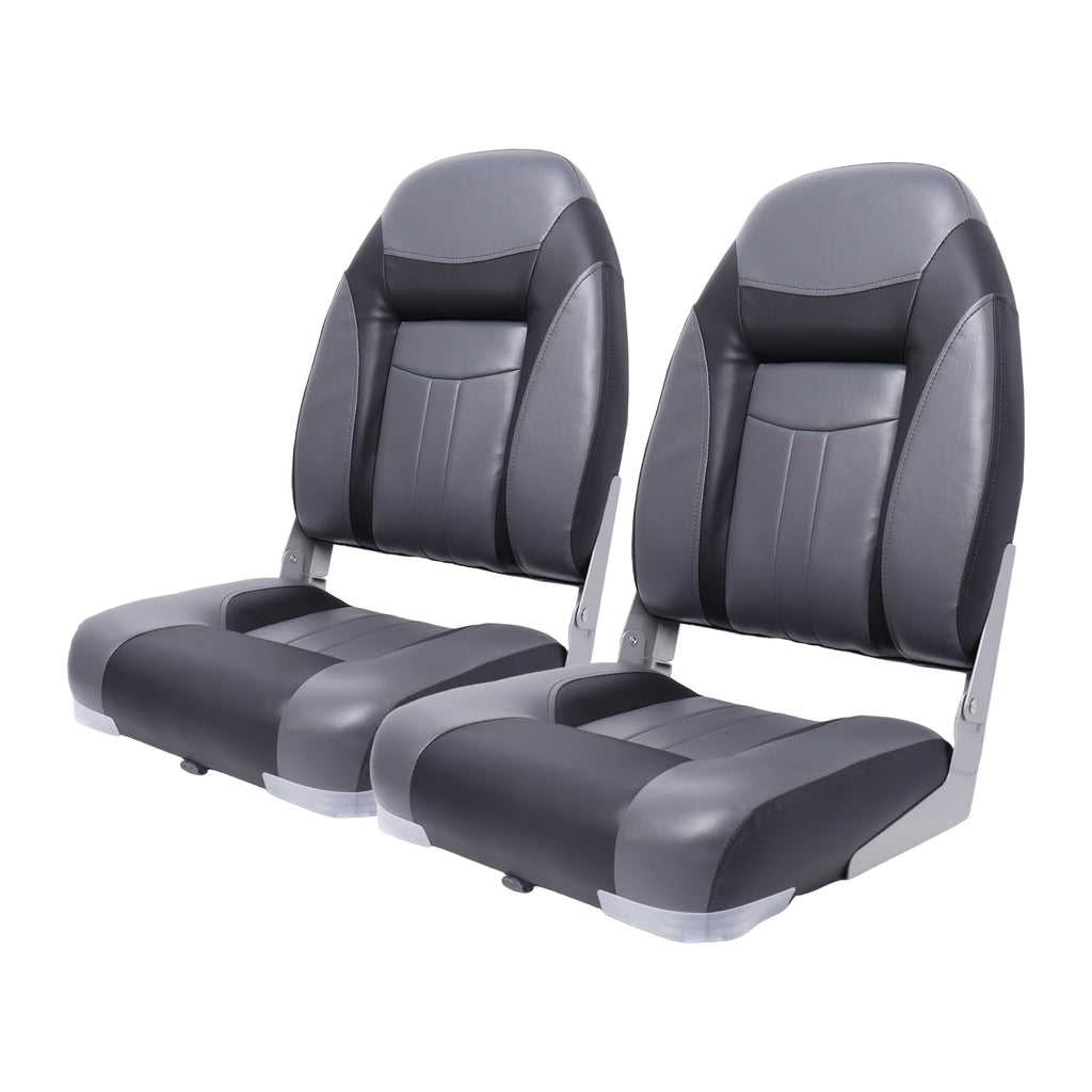 Folding High Back Boat Seats 2 Pack Y8093