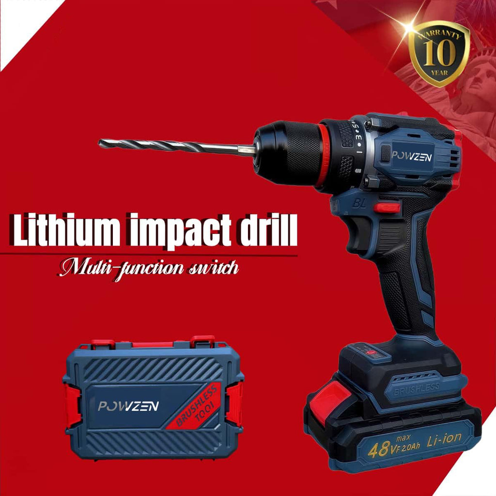 36V Cordless Hammer Drill Impact Driver Set 2.0AH Battery K131