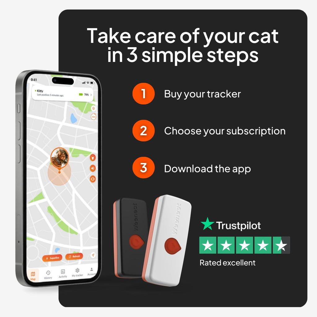 Mini GPS Cat Collar Z560