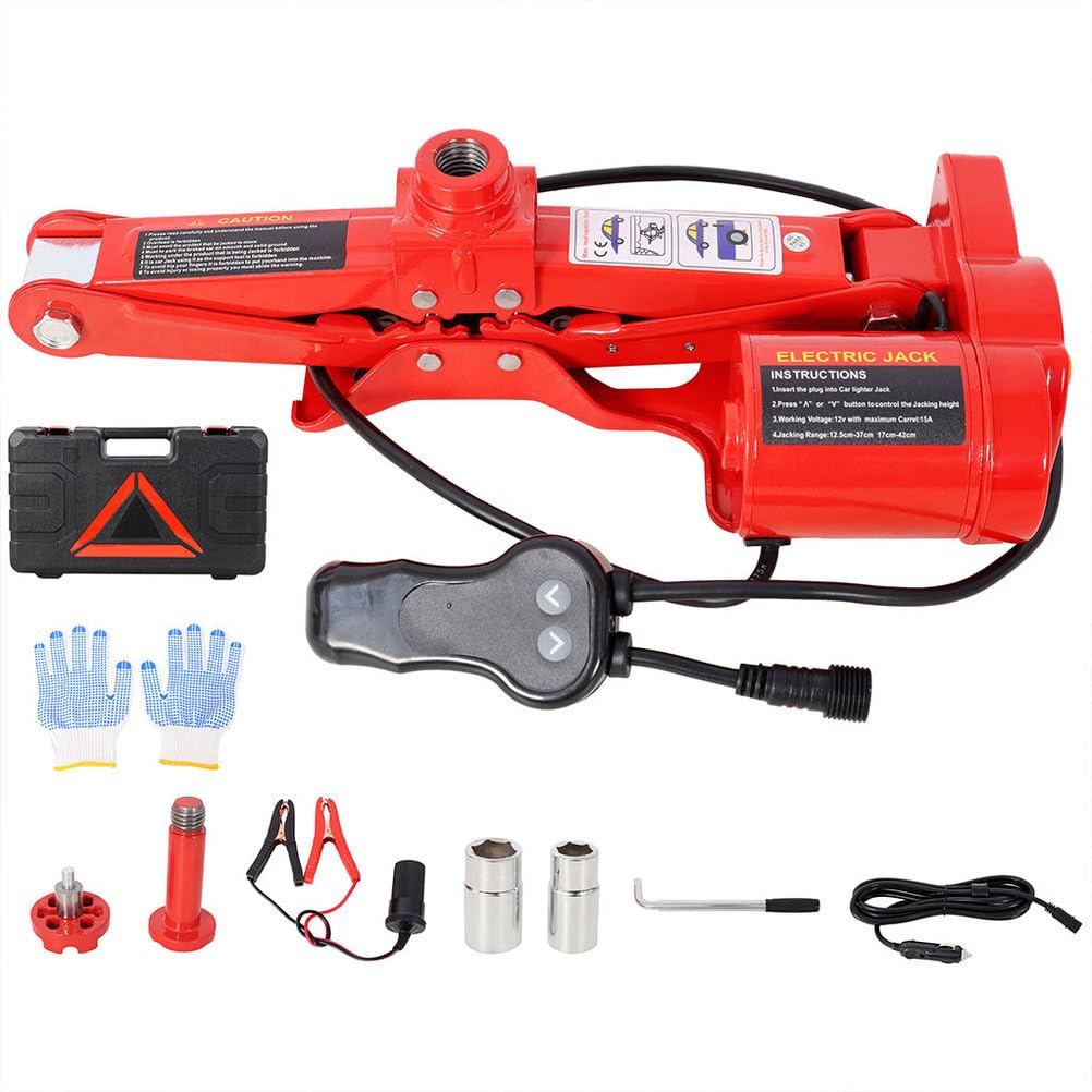 3 Ton Electric Scissor Jack Kit with Carry Case B985158