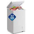 2.2 Cu. Ft. White Chest Freezer with Removable Basket B581