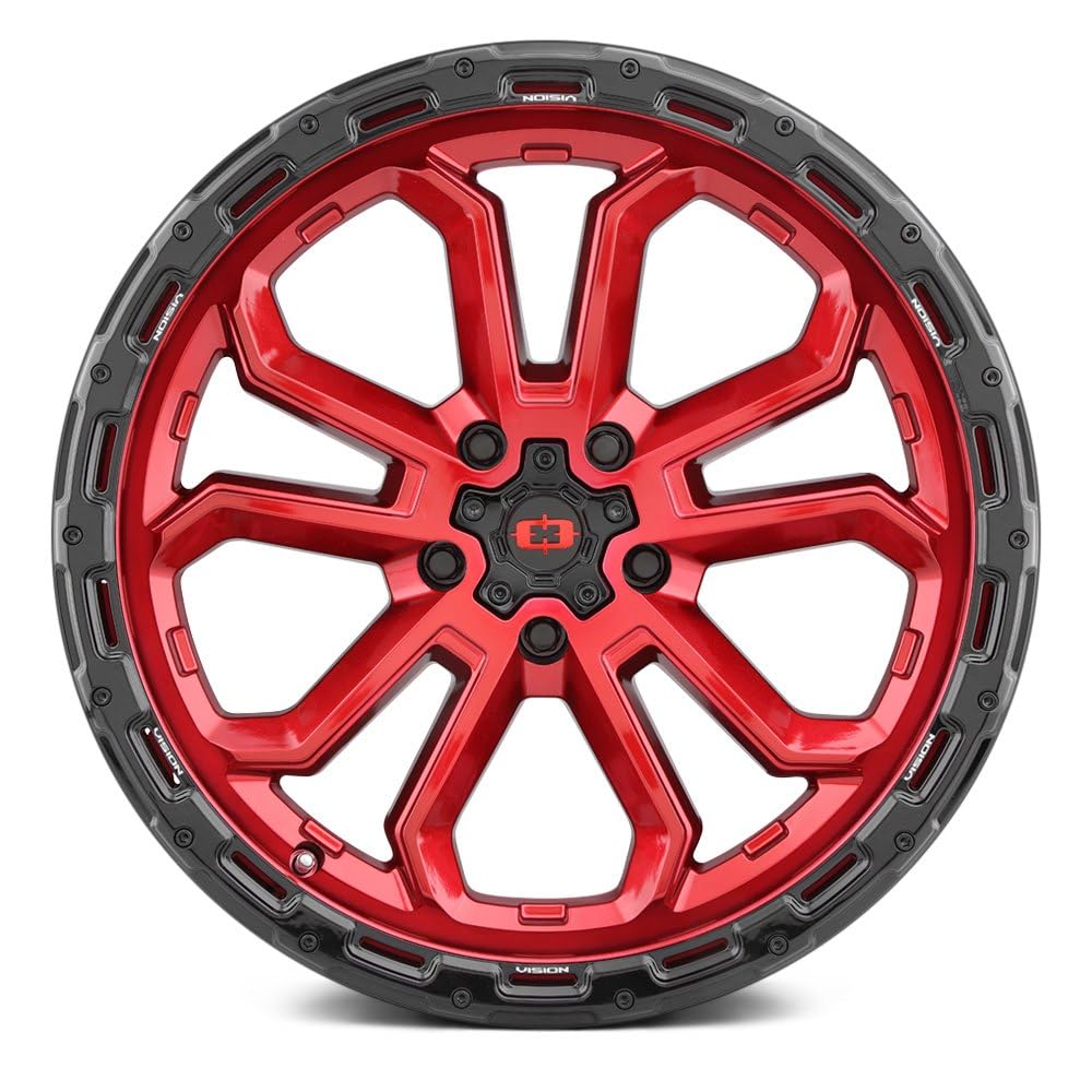 20x9 5x150 +12mm Red Wheel Rim H4419