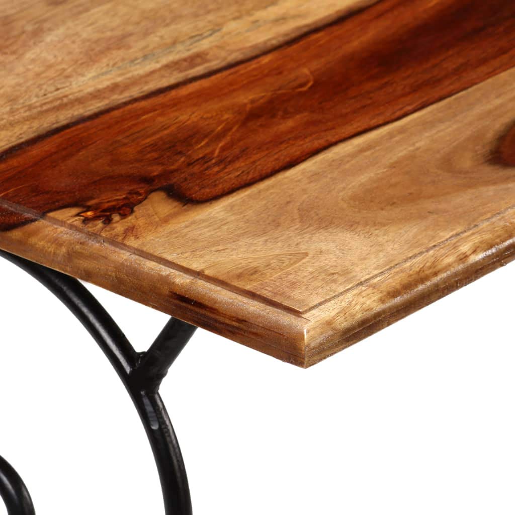 Solid Sheesham Wood Console Table X9659