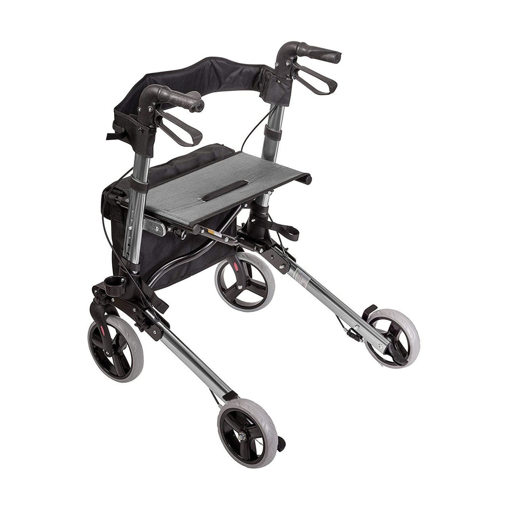 Adjustable Rollator with Seat and Backrest F695