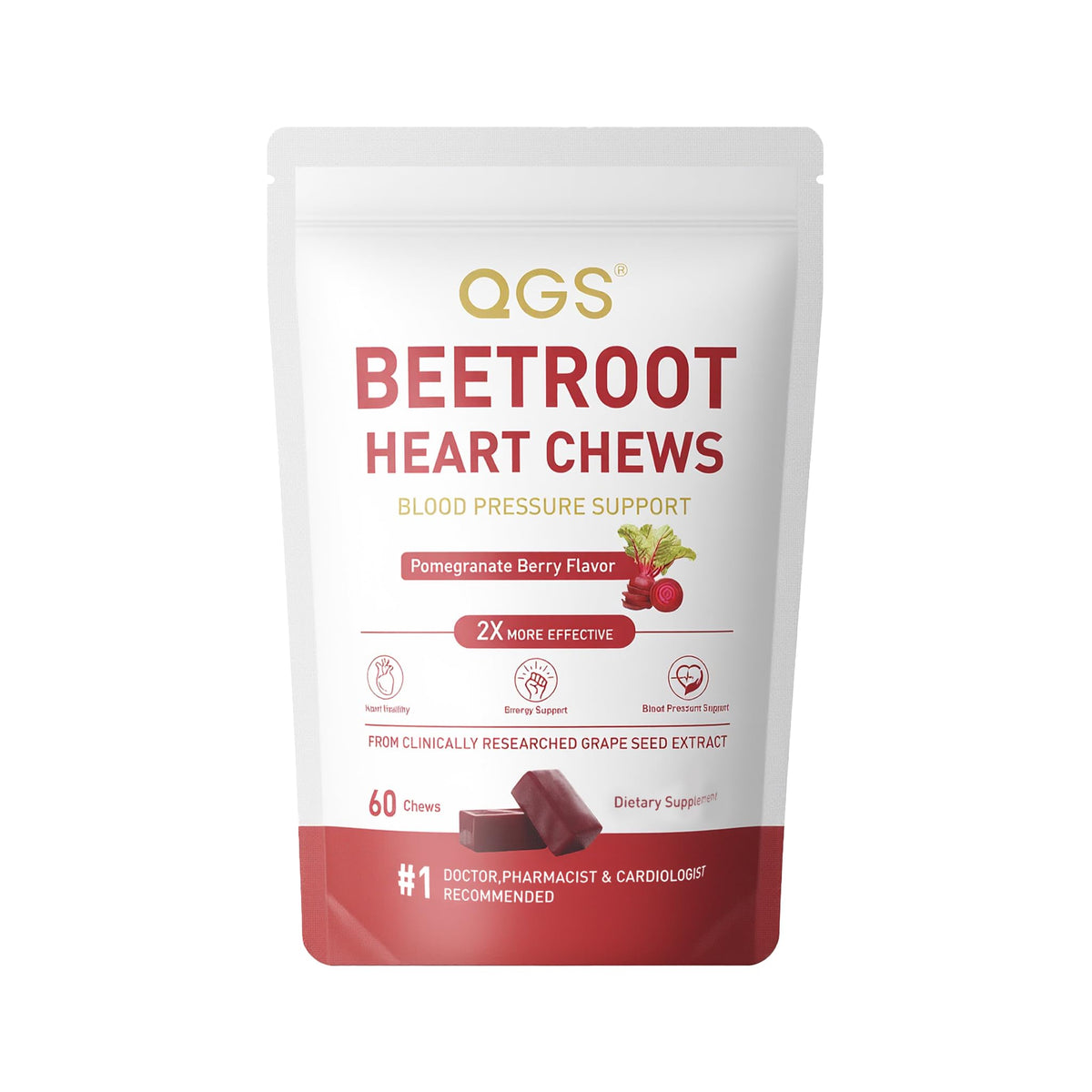 Beet Root Powder Energy Supplement, 60 Count Z496557