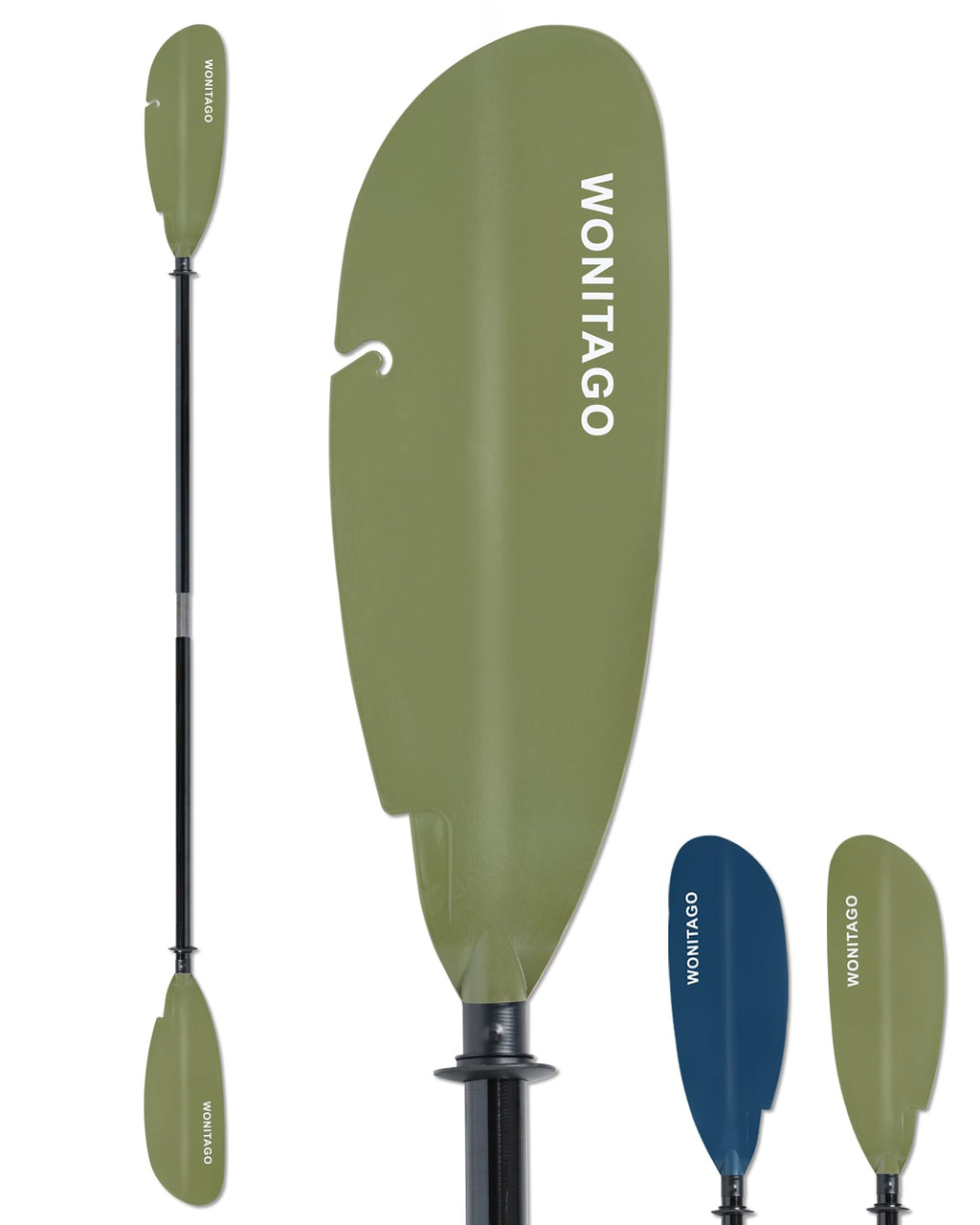 Adjustable Fiberglass Kayak Paddle N82155