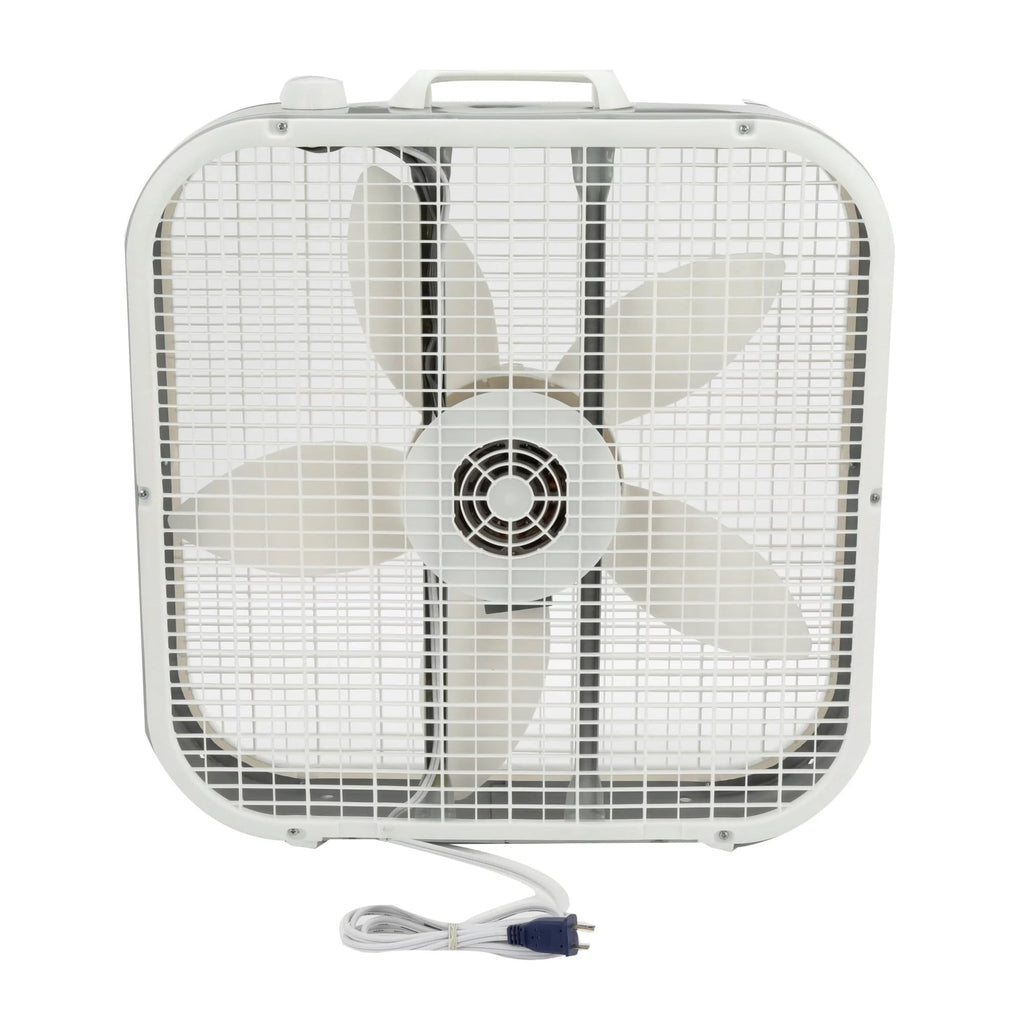 20" White Box Fan, 3 Speeds Z83885