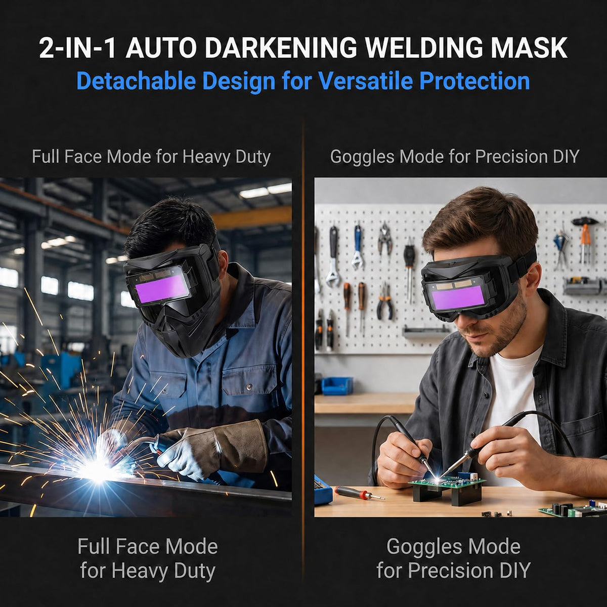 Auto-Darkening Welding Helmet L809