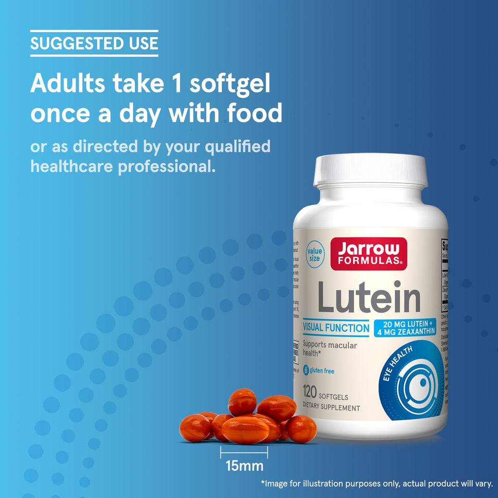 Lutein 20 mg with Zeaxanthin 120 Softgels C319538