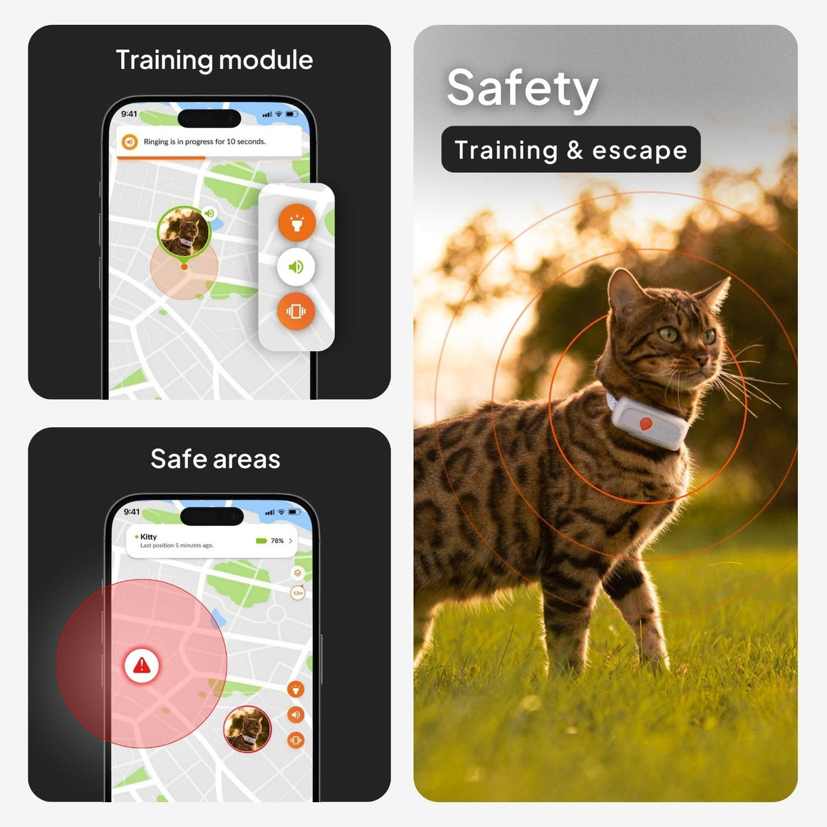 Mini GPS Cat Collar Z560