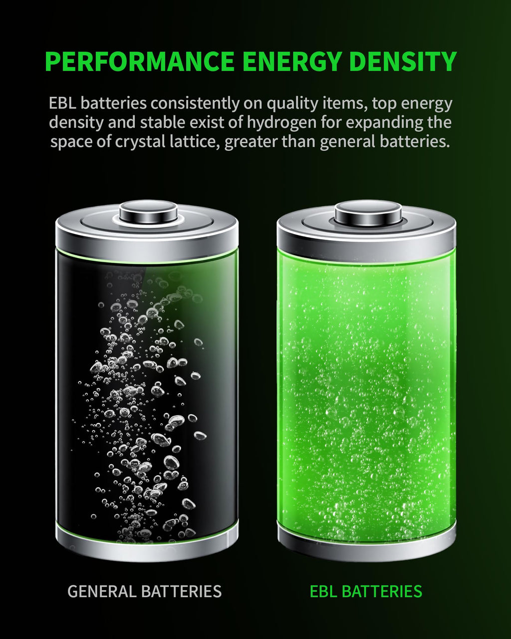 D Cell Rechargeable Batteries 4-Pack E742