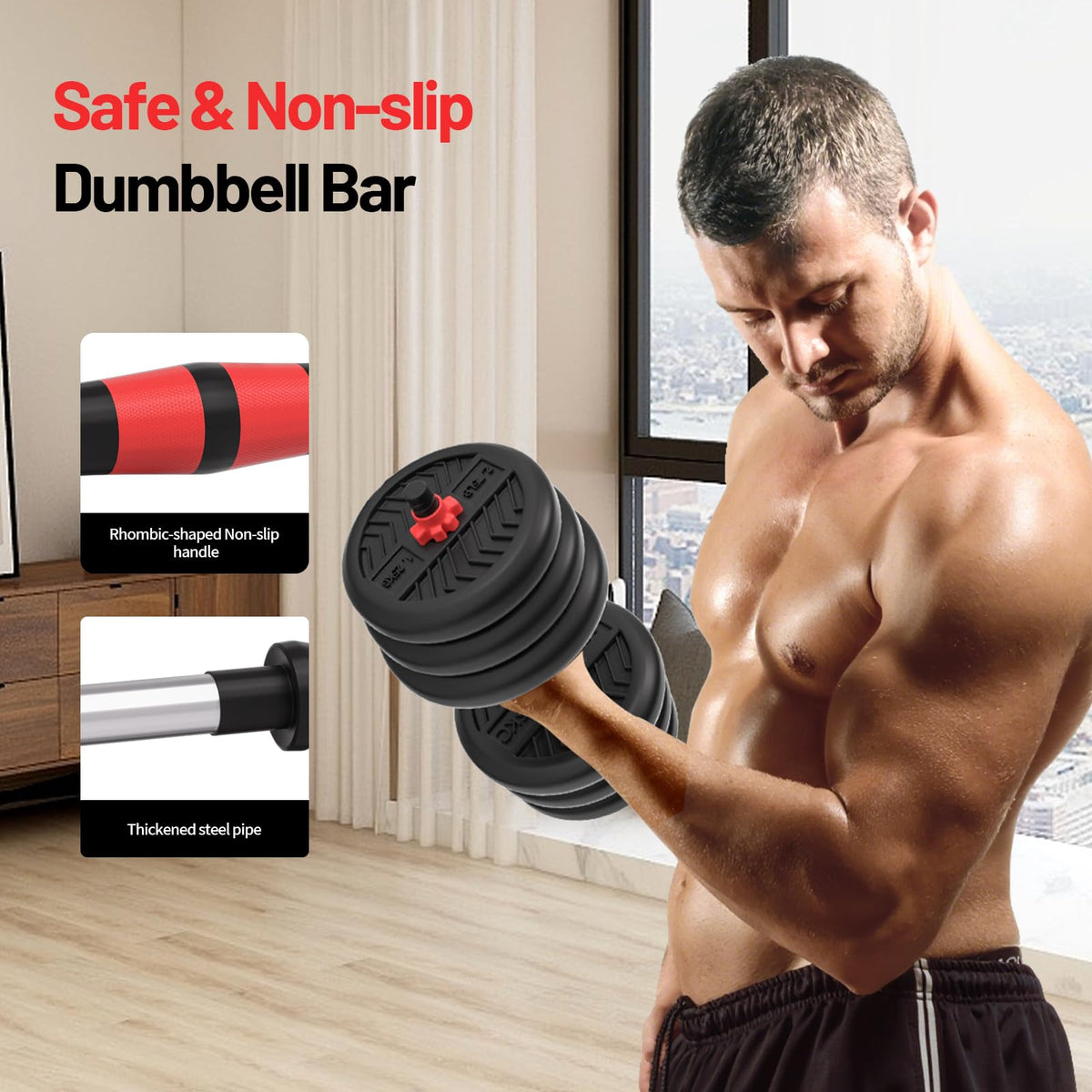 Adjustable Dumbbells Set R142