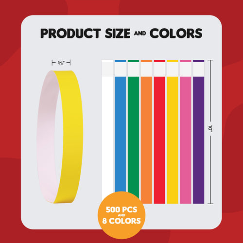 10 Inch 500 Count Waterproof Writable Pet ID Collars W377