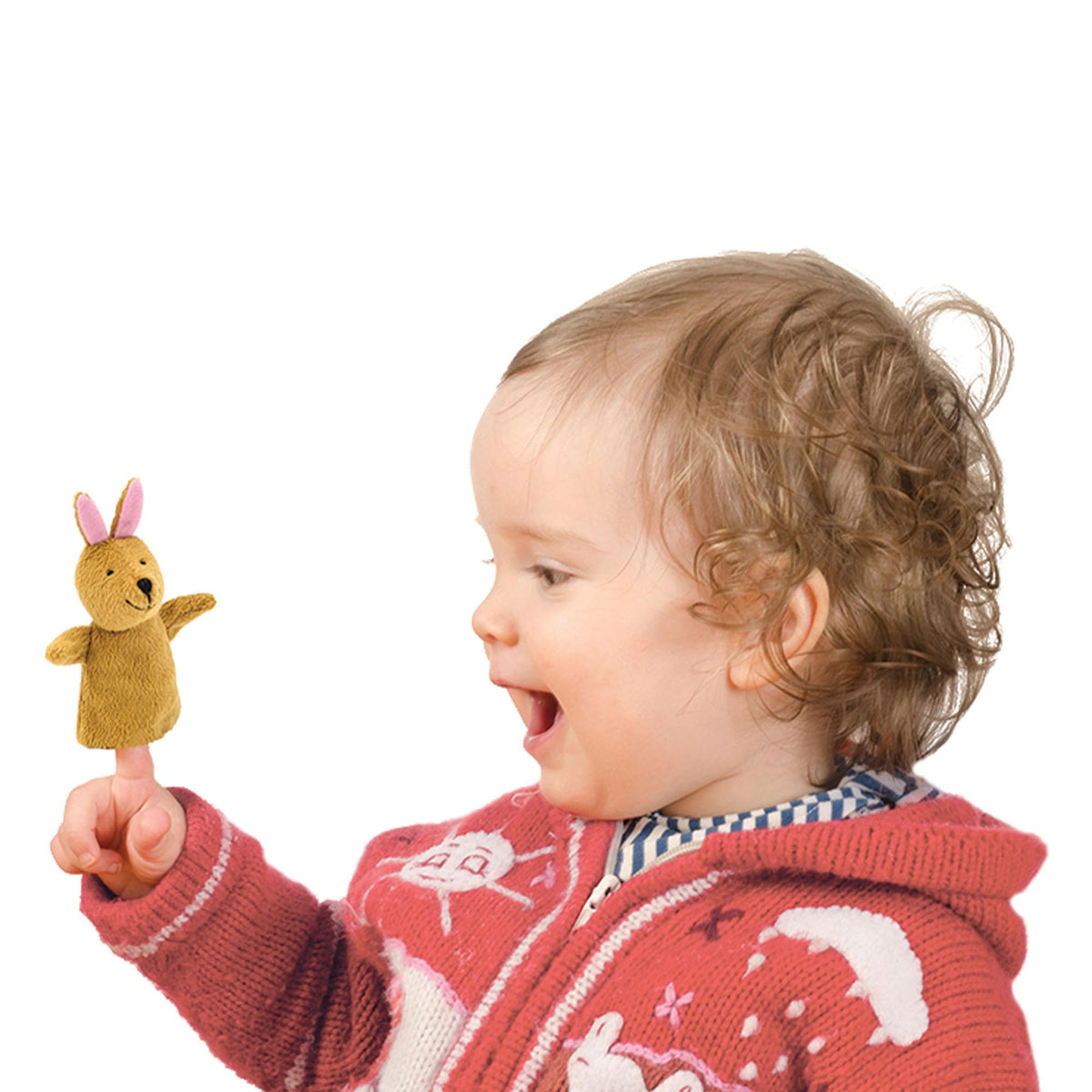 Jack in Box Kangaroo Pop-Up Music Toy with Finger Puppet S5010