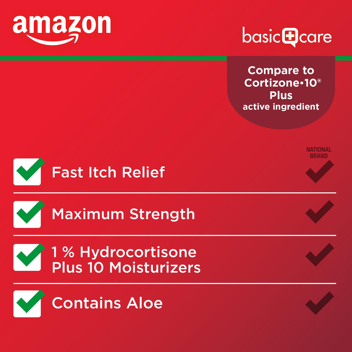 Hydrocortisone 1% Anti-Itch Cream 2 Ounce W18857
