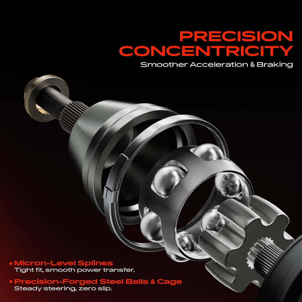 Front CV Axle Shaft Assembly P2066