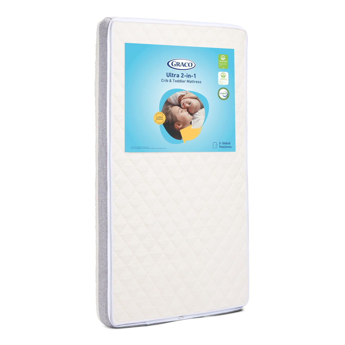 2-in-1 Dual Sided Baby Crib & Toddler Mattress D243