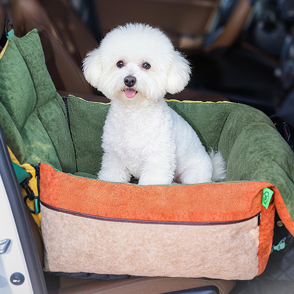 2-in-1 Elevated Dog Car Seat K4797
