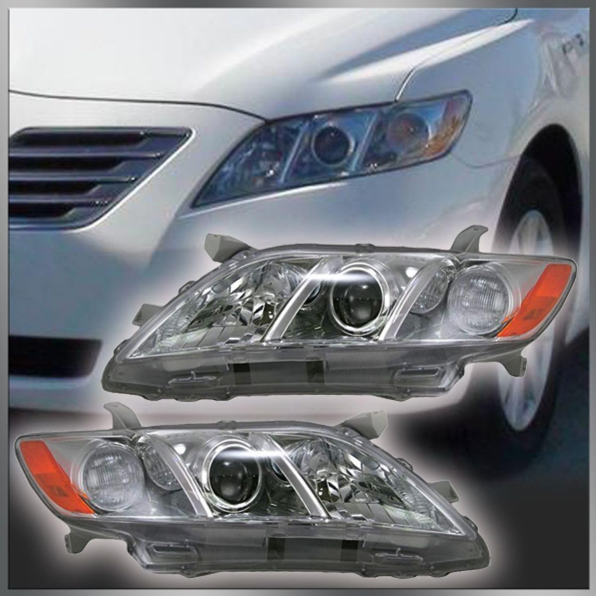 Clear Front Side Headlight S1448