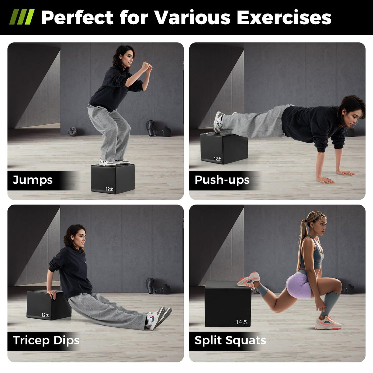 3 in 1 Plyometric Jump Box A874