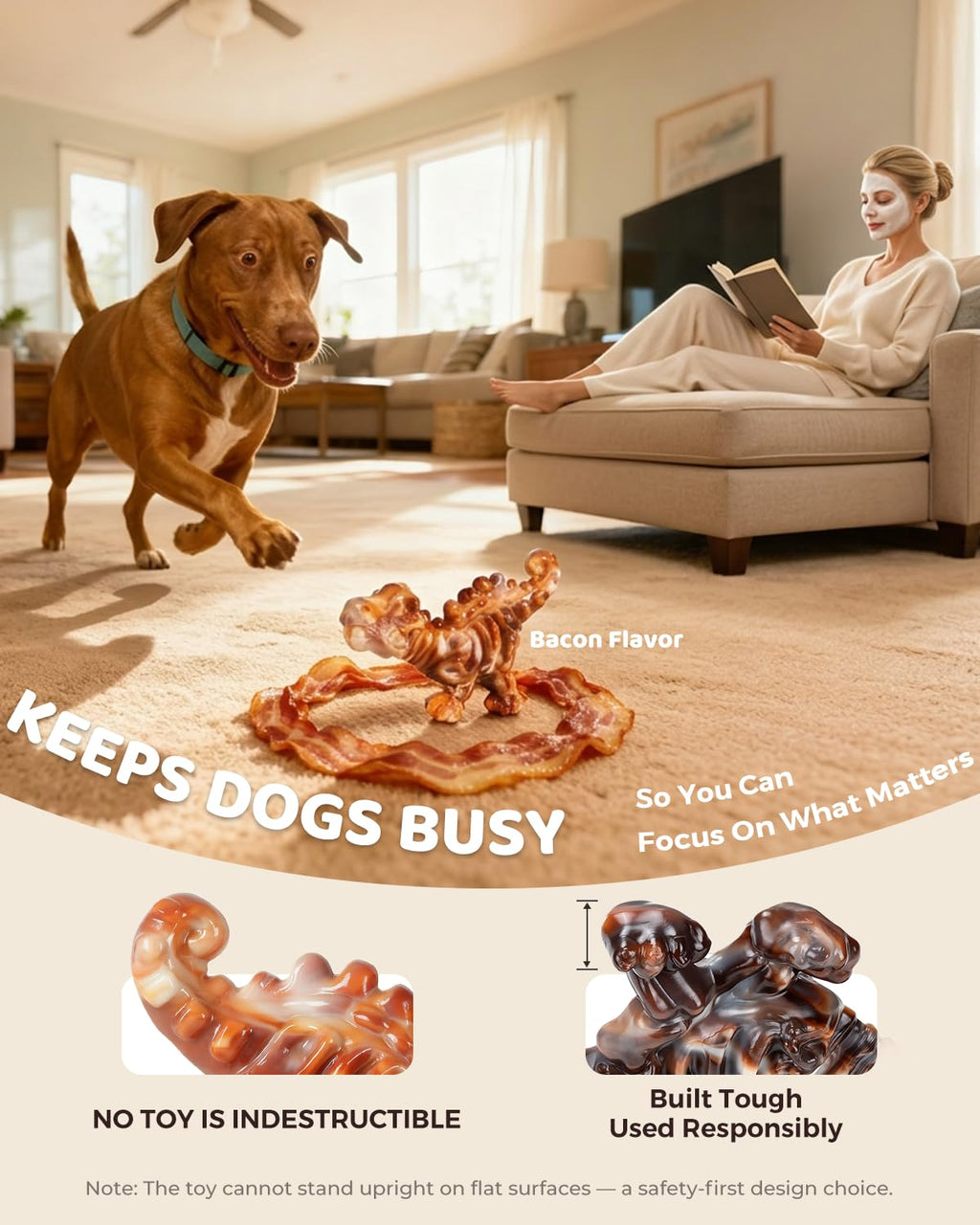 2-Pack Tough Dog Chew Toys Y78420