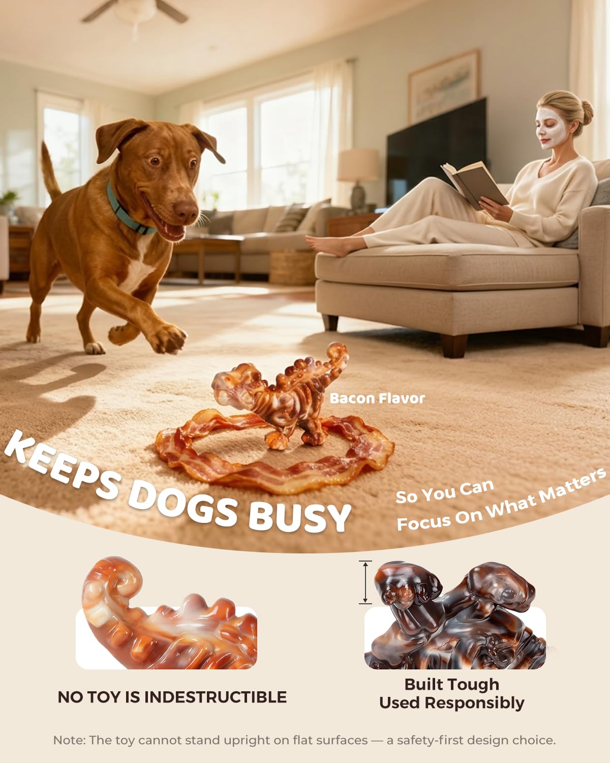 2-Pack Tough Dog Chew Toys Y78420