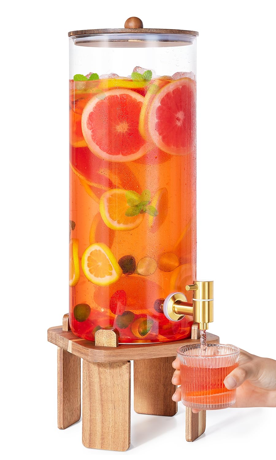 2 Gallon Drink Dispenser with Stand W608414