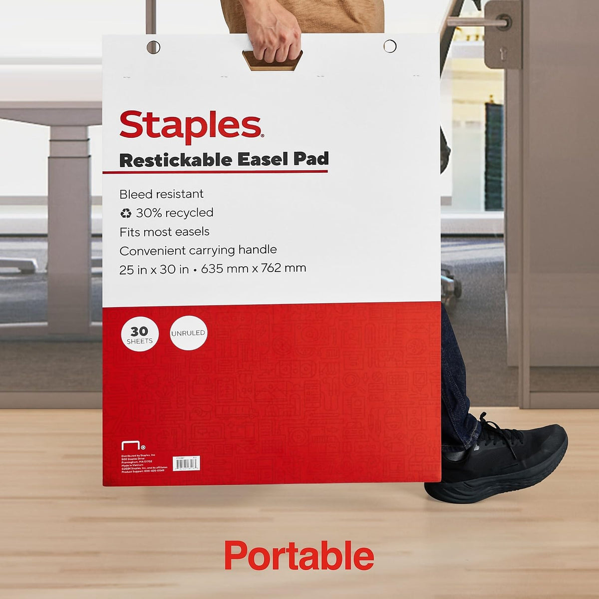 Easel Pad 25x30 Inch 30 Sheets 2-Pack O678011