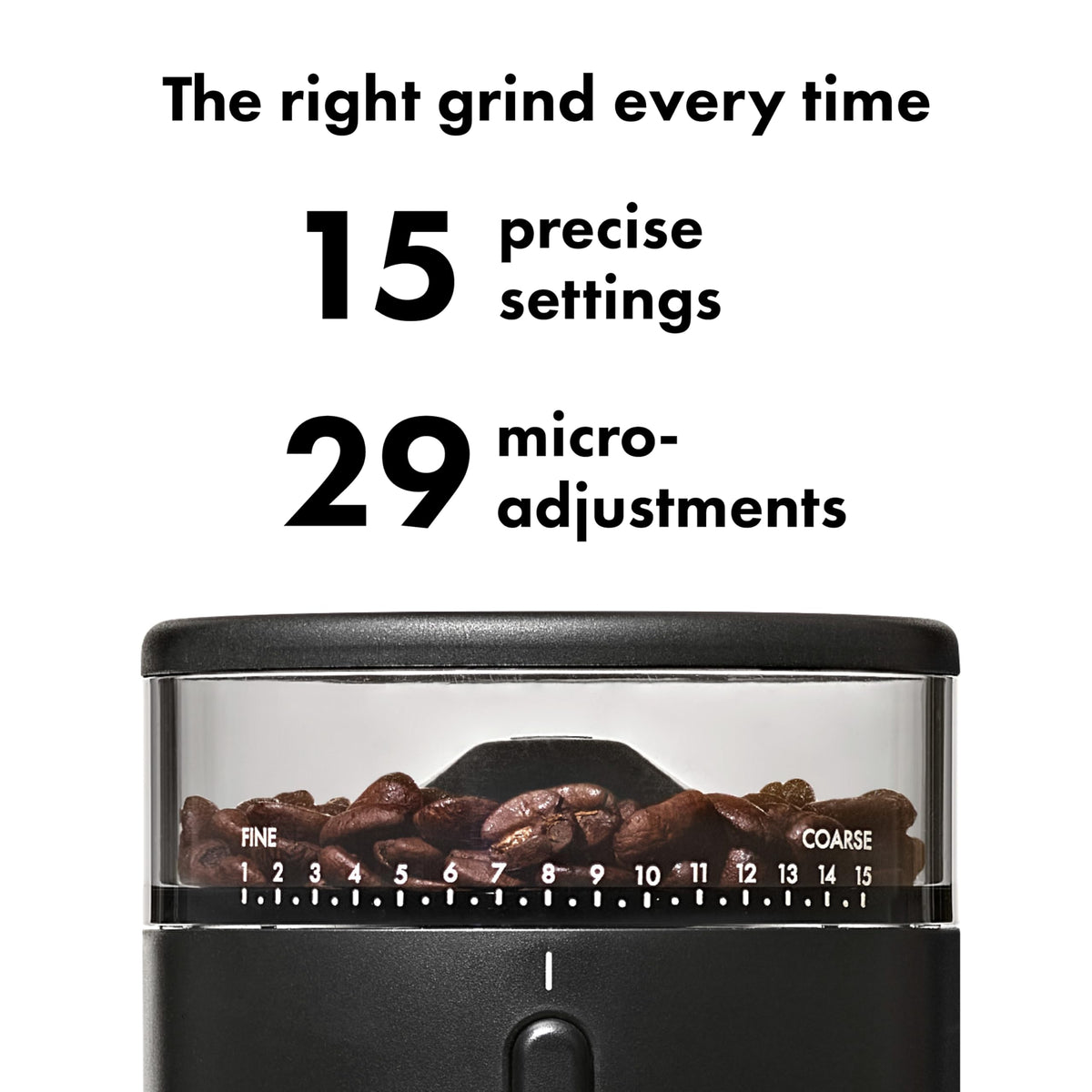 Compact Conical Burr Electric Coffee Grinder D276
