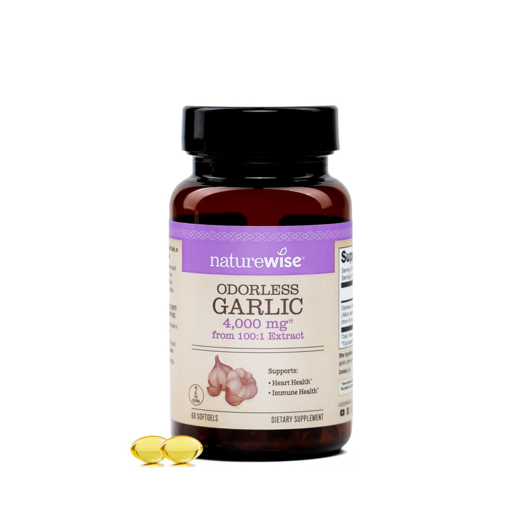 Odorless Garlic Supplement 4000mg 60 Count W833729